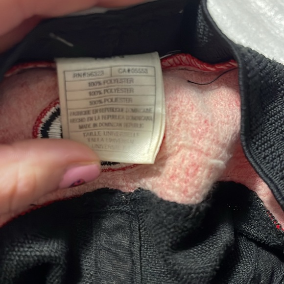 Vintage Sports GA Bulldogs Hat One Size fits All Red Black Snapback - Picture 8 of 12